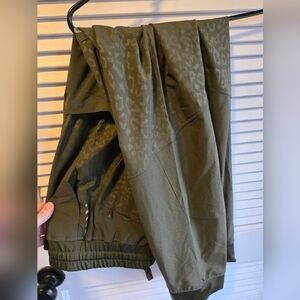 Cheetah scrub joggers